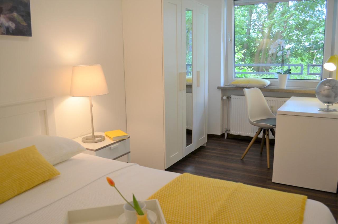 Gemütliches und Modernes Apartement in Grünen Top-Lage Münster Exterior foto
